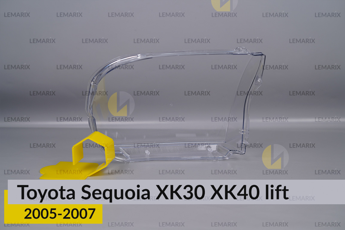 Скло фари Toyota Sequoia XK30 XK40 (2005-2007) рест праве