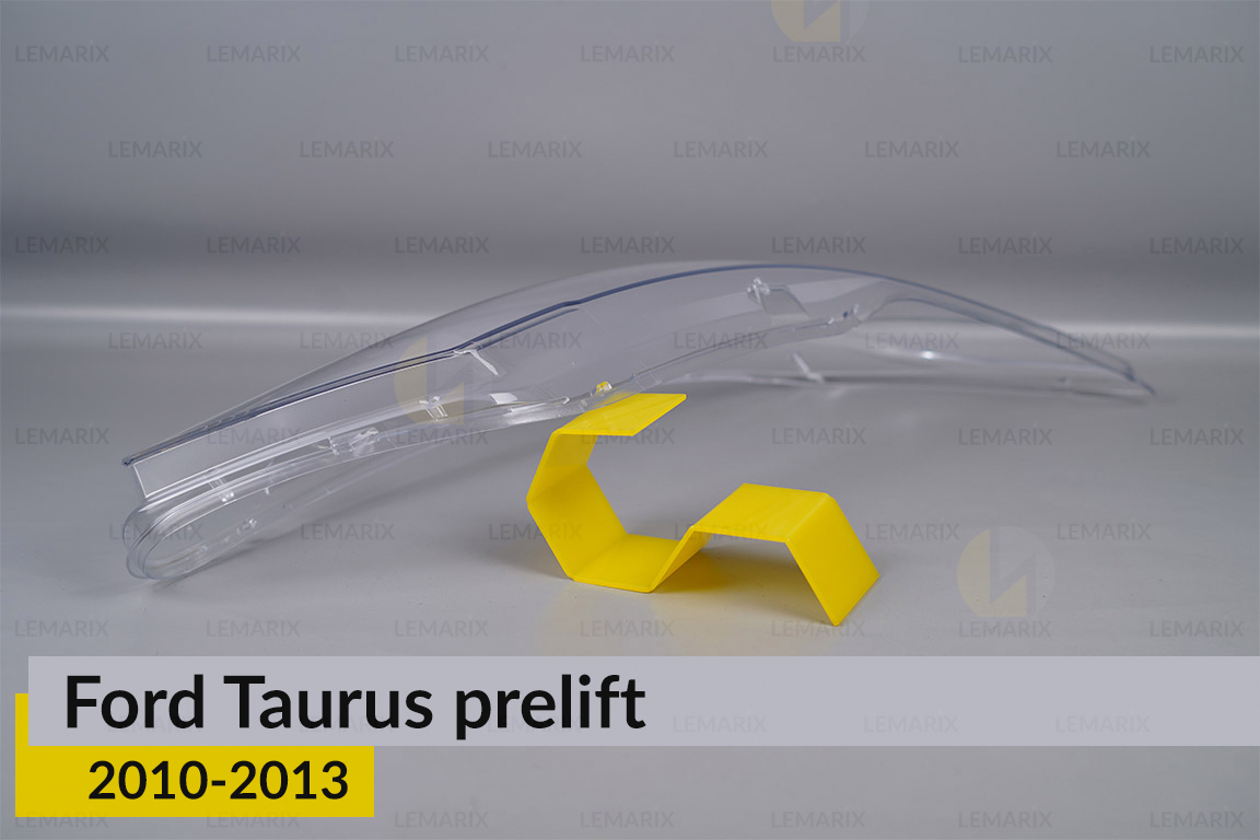 Скло фари Ford Taurus (2010-2013) дорест праве