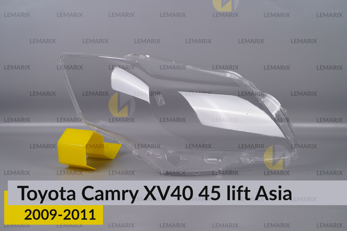 Скло фари Toyota Camry XV40 45 Asia (2009-2011) рест праве