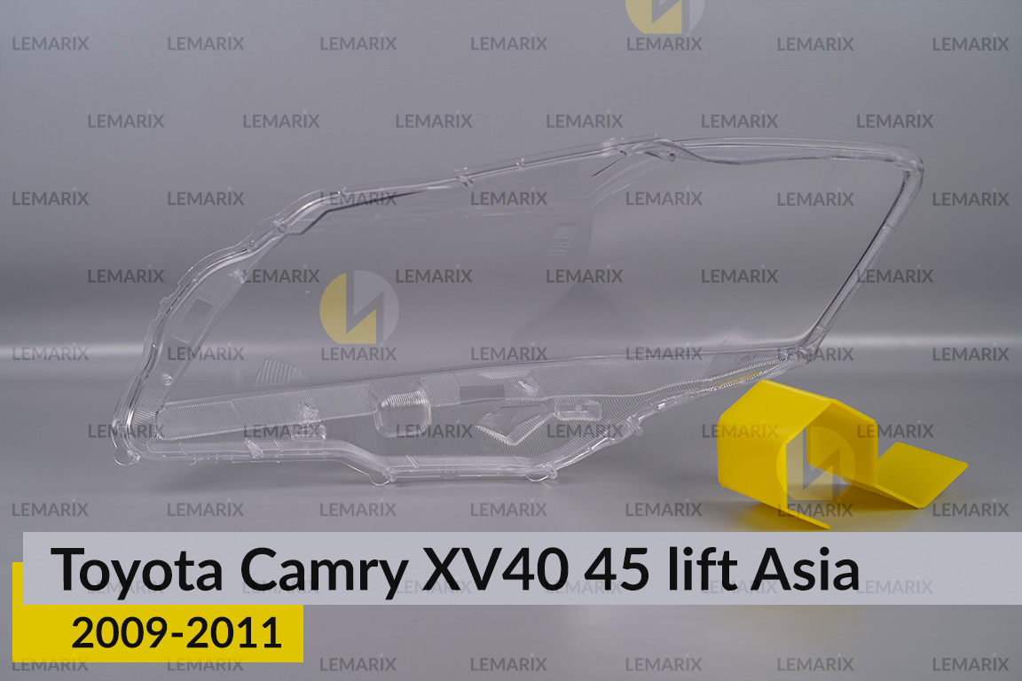 Скло фари Toyota Camry XV40 45 Asia (2009-2011) рест праве
