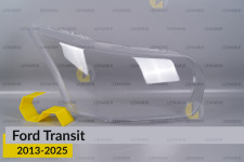 Скло фари Ford Transit (2013-2025) праве