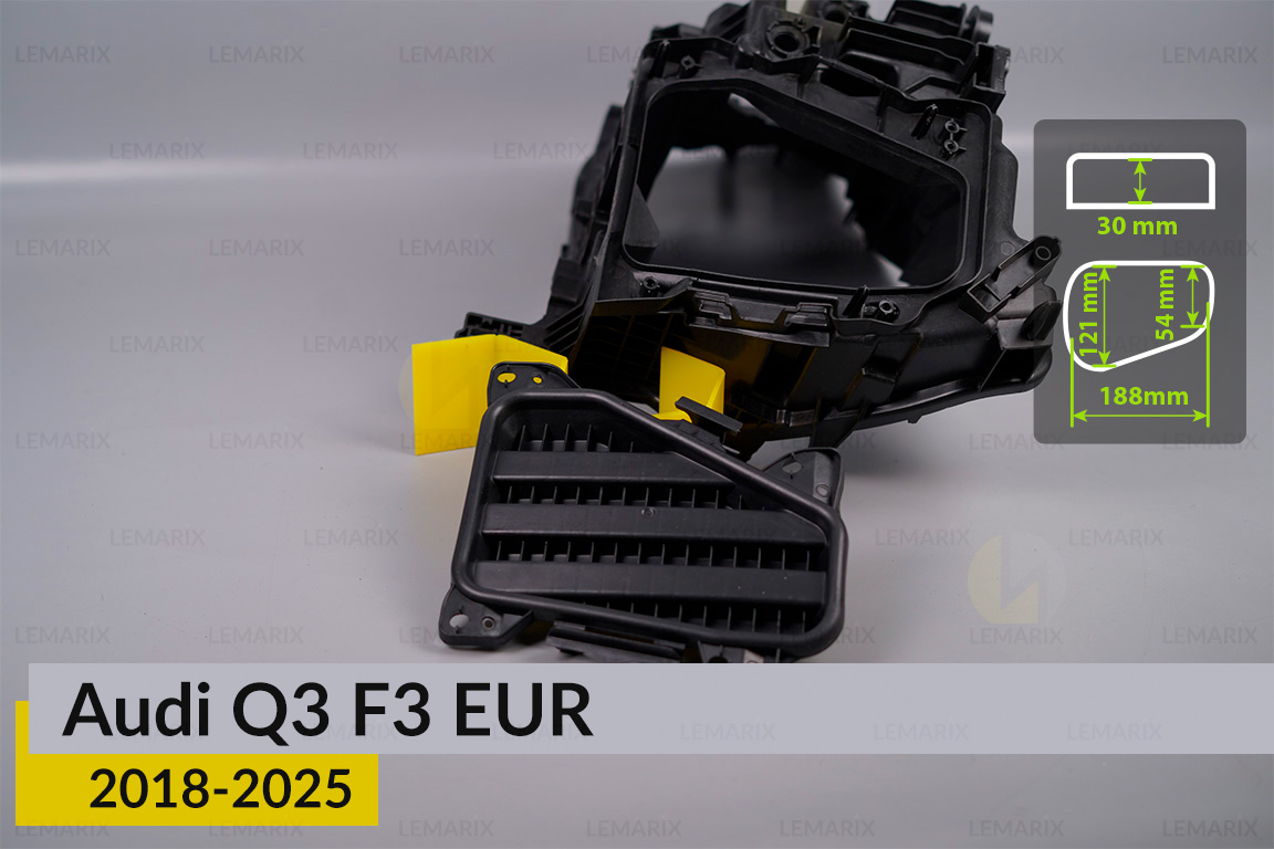 Кришка ковпак заглушка фари Audi Q3 F3 EUR (2018-2025) права