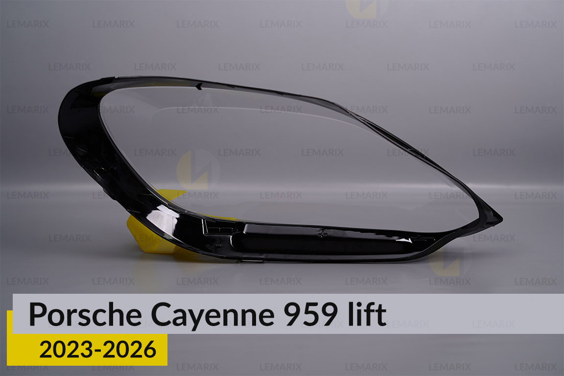 Скло фари Porsche Cayenne 959 (2023-2026) рест ліве