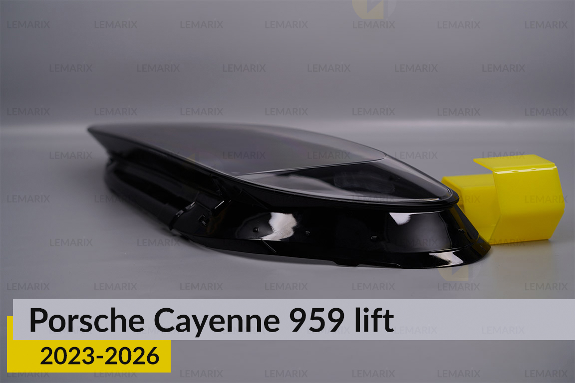 Скло фари Porsche Cayenne 959 (2023-2026) рест ліве