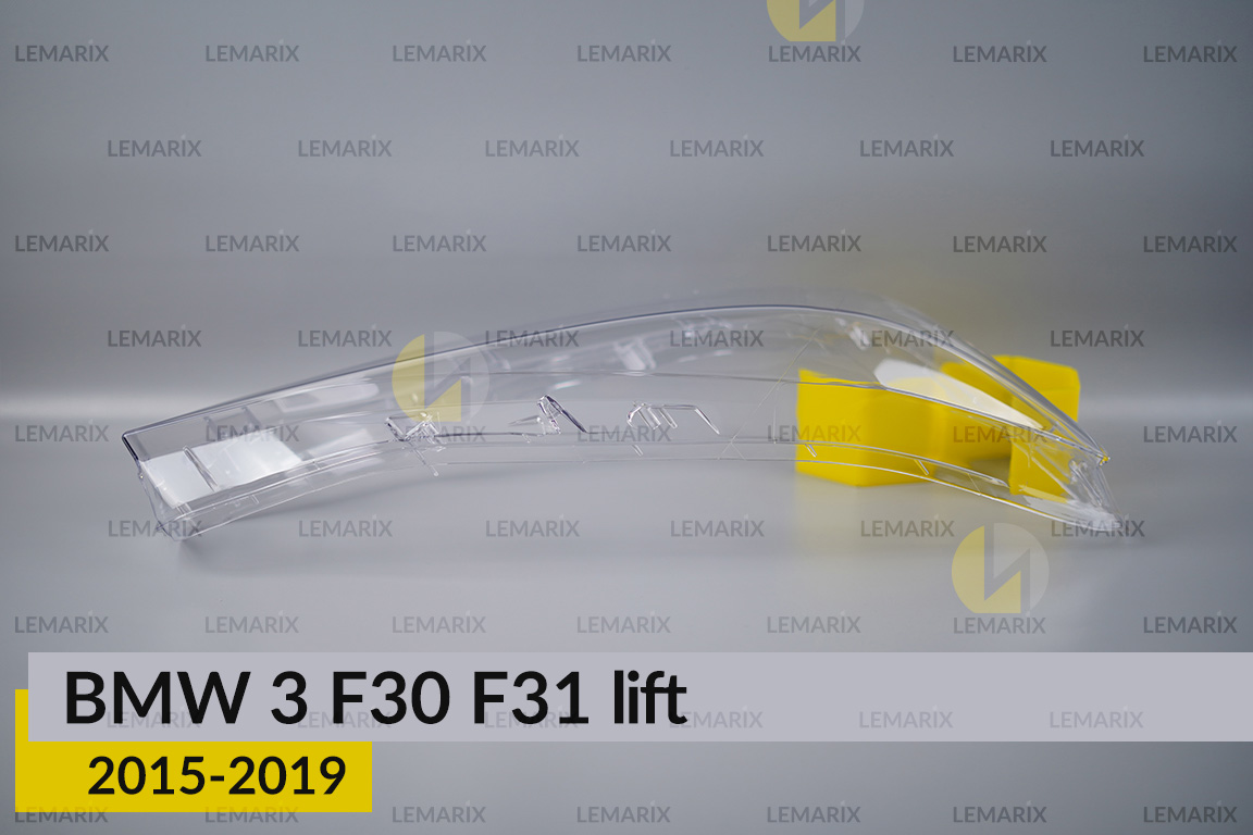 Скло фари BMW 3 F30 F31 (2015-2019) рест праве