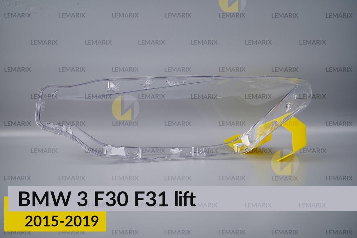 Скло фари BMW 3 F30 F31 (2015-2019) рест праве
