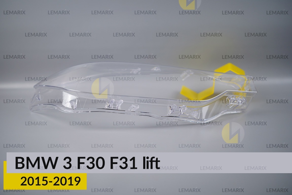 Скло фари BMW 3 F30 F31 (2015-2019) рест праве