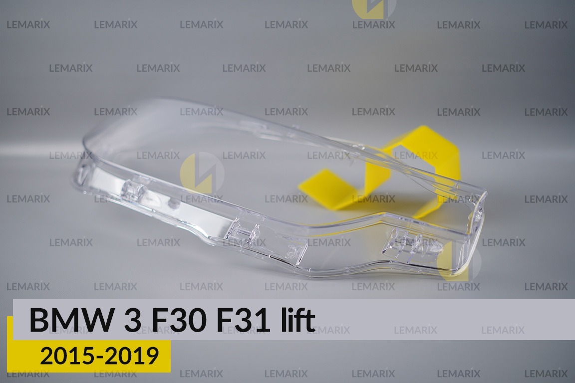 Скло фари BMW 3 F30 F31 (2015-2019) рест праве