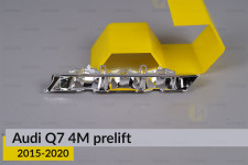 Хромована маска світлорозсіювача Audi Q7 4M (2015-2020) дорест права