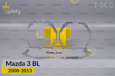 Перехідна рамка для Mazda 3 BL (2008-2013)