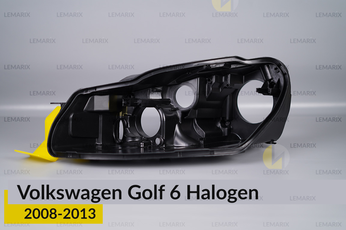 Корпус фари VW Volkswagen Golf 6 Halogen (2008-2013) лівий