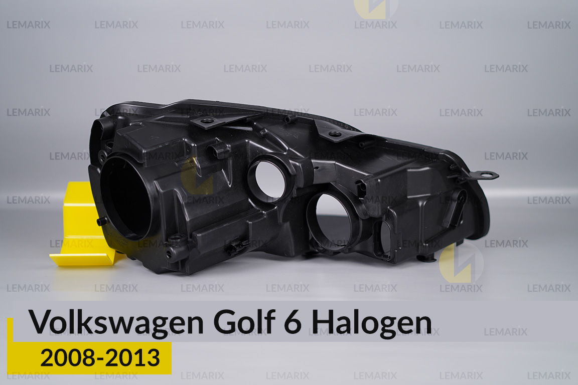 Корпус фари VW Volkswagen Golf 6 Halogen (2008-2013) лівий
