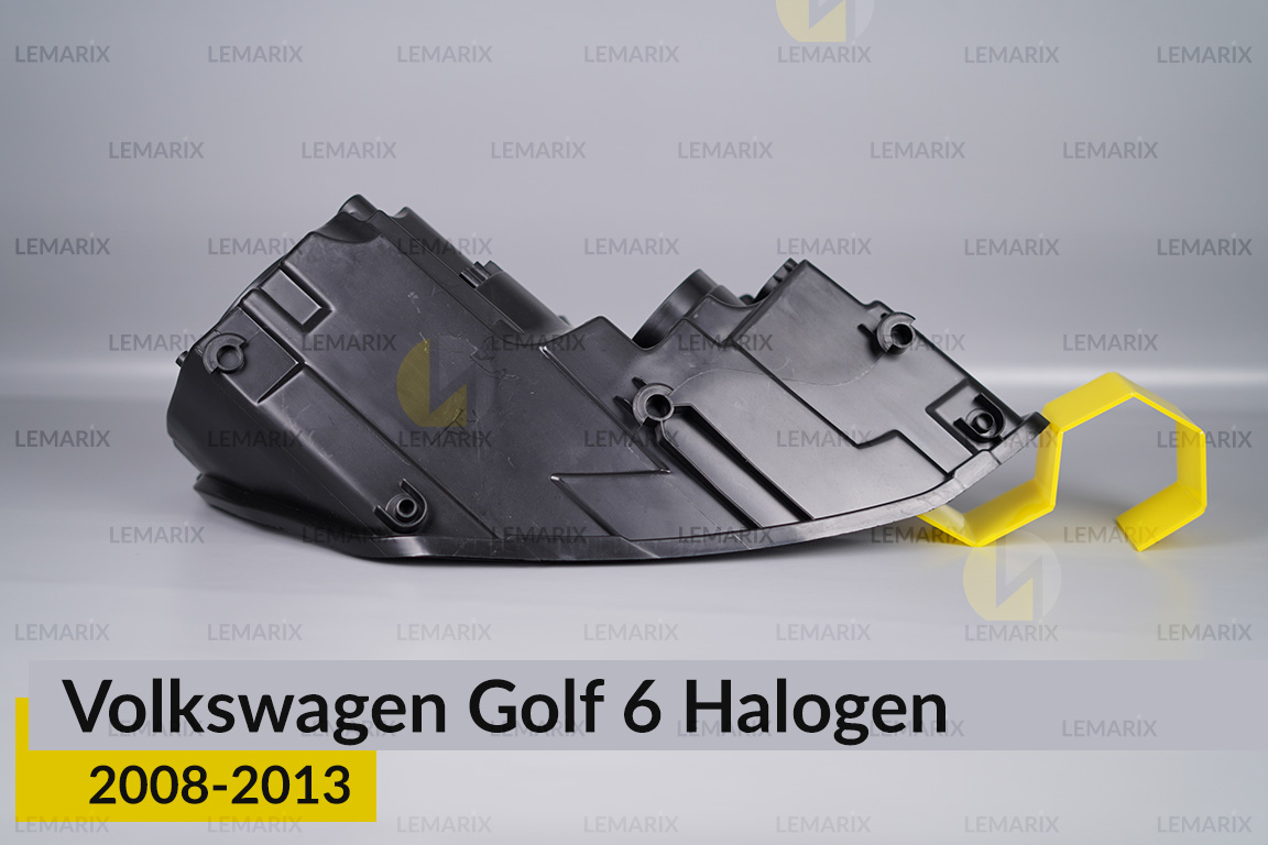 Корпус фари VW Volkswagen Golf 6 Halogen (2008-2013) лівий