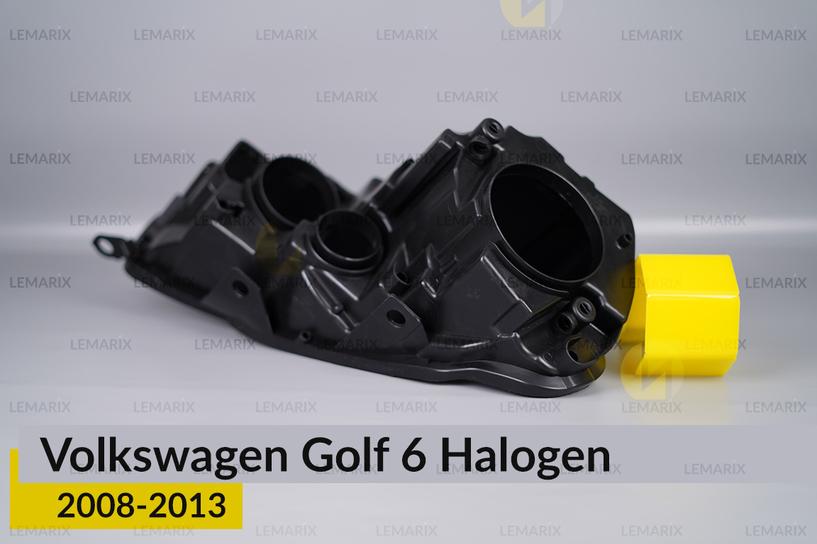 Корпус фари VW Volkswagen Golf 6 Halogen (2008-2013) лівий