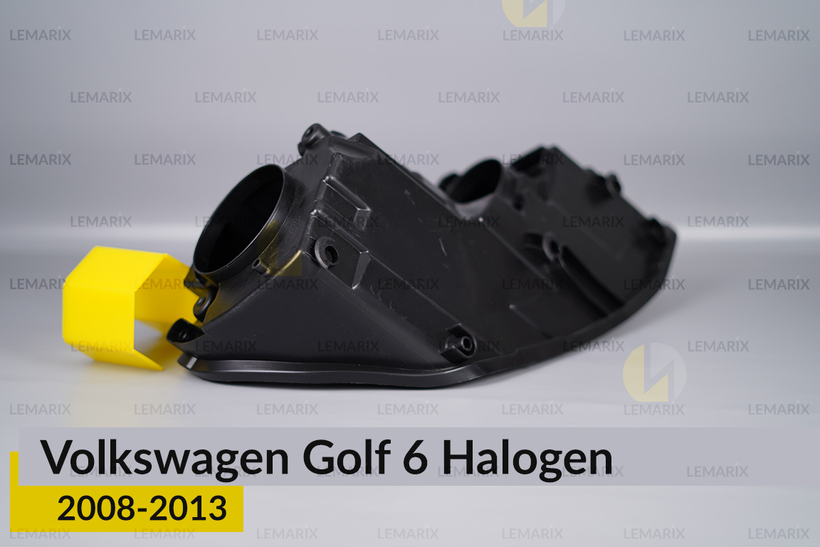 Корпус фари VW Volkswagen Golf 6 Halogen (2008-2013) лівий