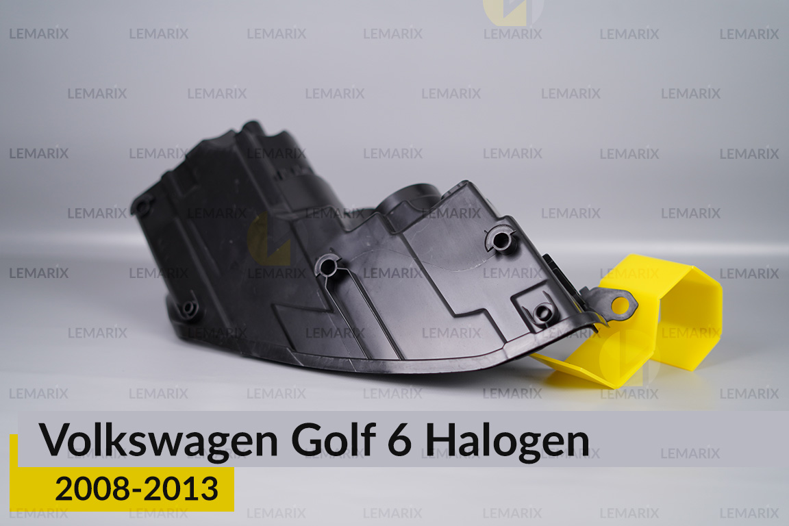 Корпус фари VW Volkswagen Golf 6 Halogen (2008-2013) лівий