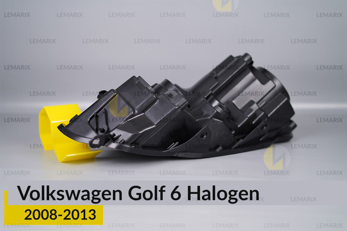 Корпус фари VW Volkswagen Golf 6 Halogen (2008-2013) лівий