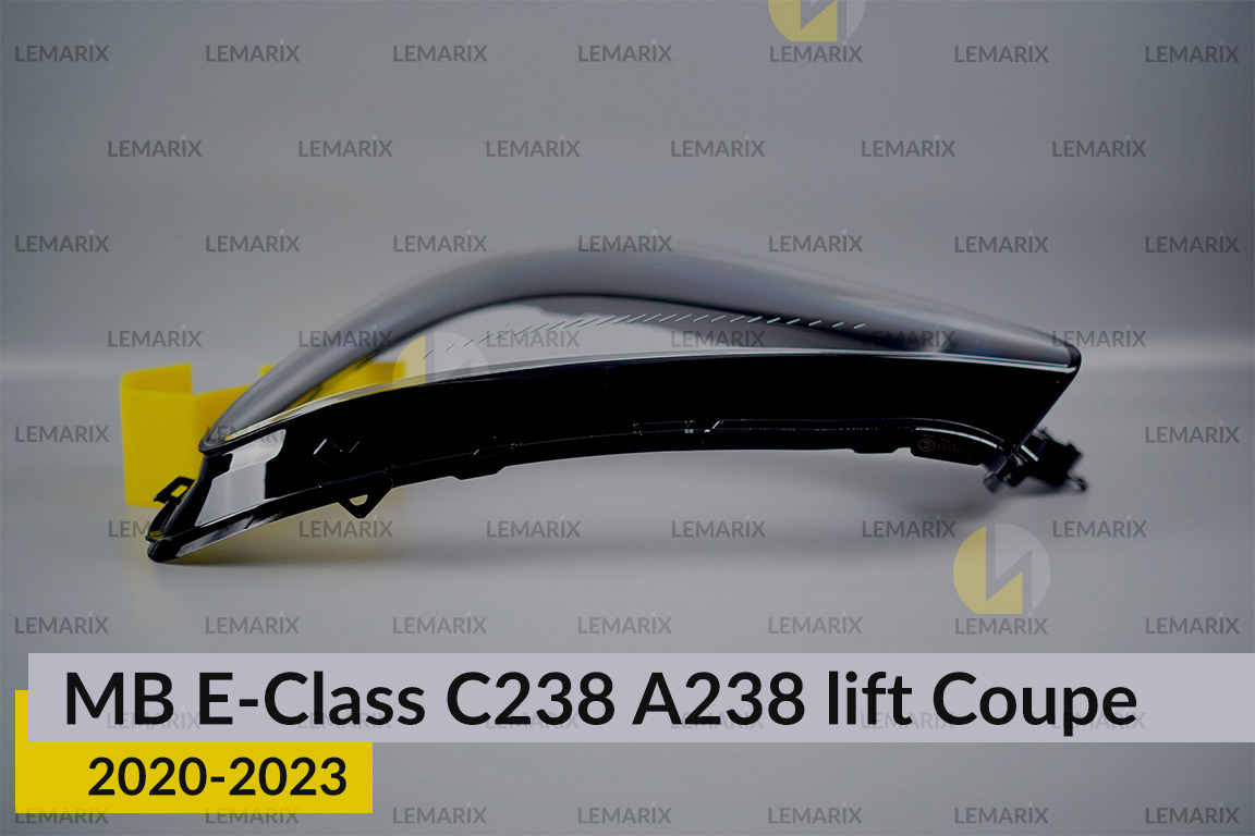 Скло фари Mercedes-Benz E-Class C238 A238 Coupe (2020-2023) рест ліве