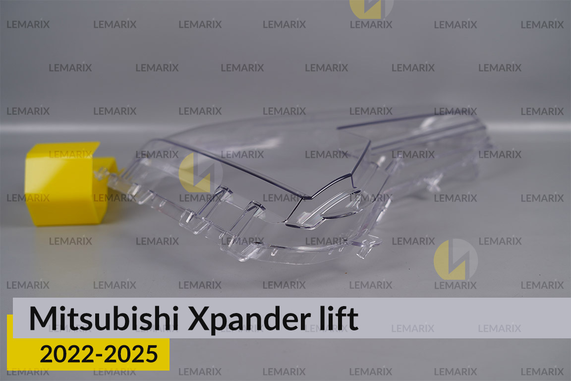 Скло фари Mitsubishi Xpander (2022-2025) рест праве