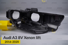 Корпус фари Audi A3 8V Xenon (2016-2020) рест правий