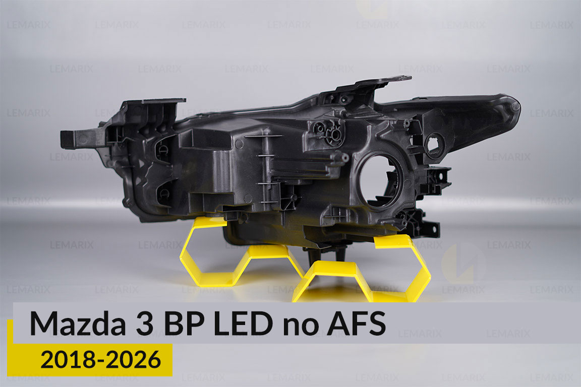 Корпус фари Mazda 3 BP LED no AFS (2018-2026) правий