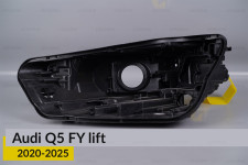 Корпус фари Audi Q5 FY LED (2020-2025) рест лівий