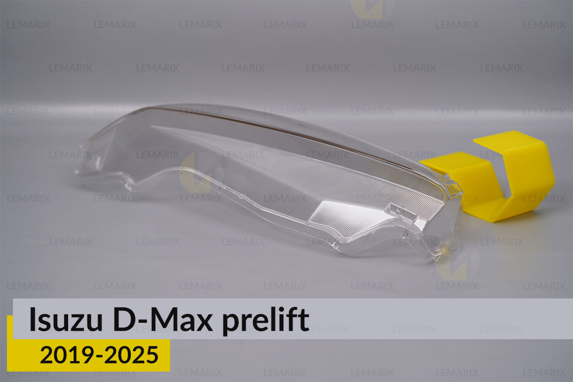 Скло фари Isuzu D-Max (2019-2026) дорест ліве