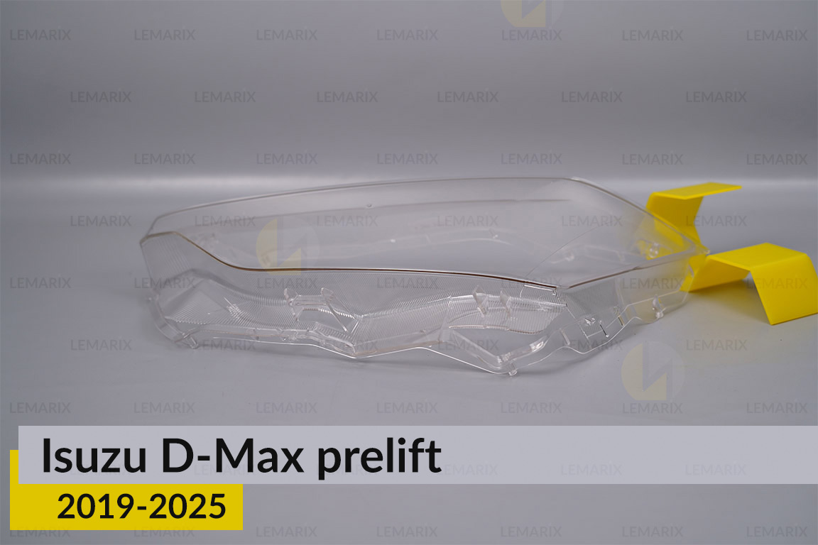 Скло фари Isuzu D-Max (2019-2026) дорест ліве