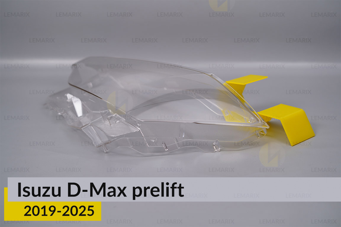 Скло фари Isuzu D-Max (2019-2026) дорест ліве