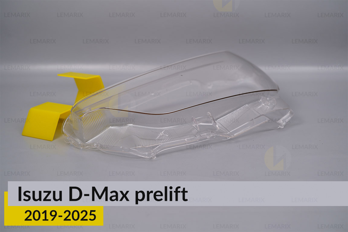 Скло фари Isuzu D-Max (2019-2026) дорест ліве