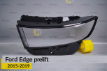 Скло фари Ford Edge (2015-2019) дорест ліве