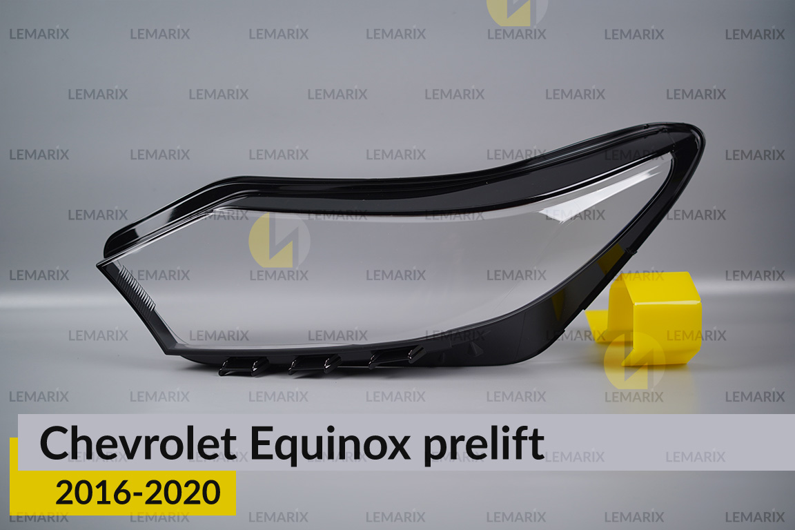 Скло фари Chevrolet Equinox (2016-2020) дорест ліве