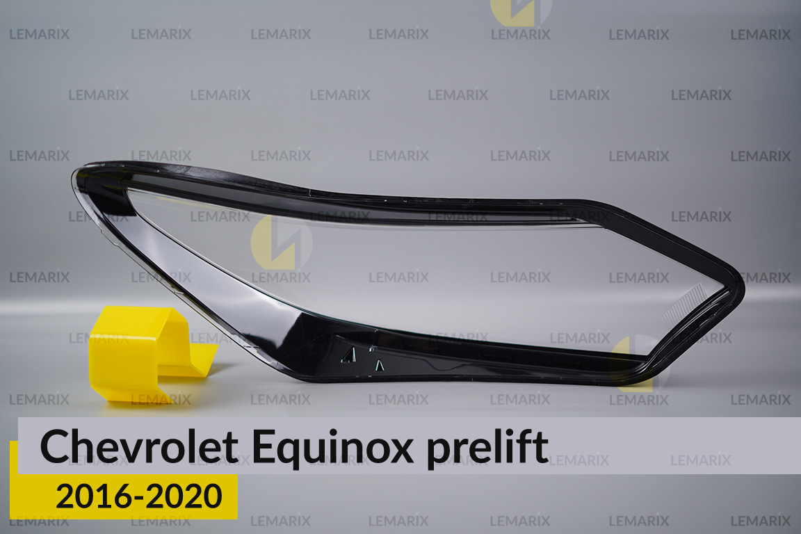 Скло фари Chevrolet Equinox (2016-2020) дорест ліве