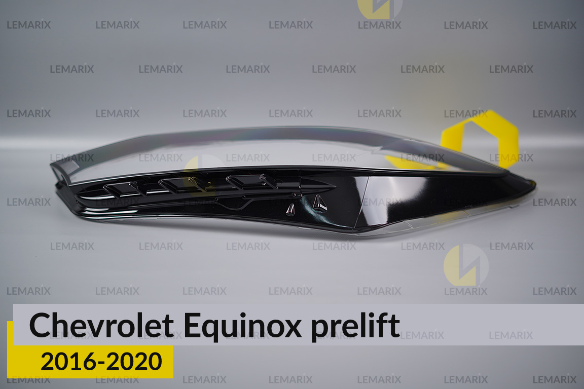 Скло фари Chevrolet Equinox (2016-2020) дорест ліве