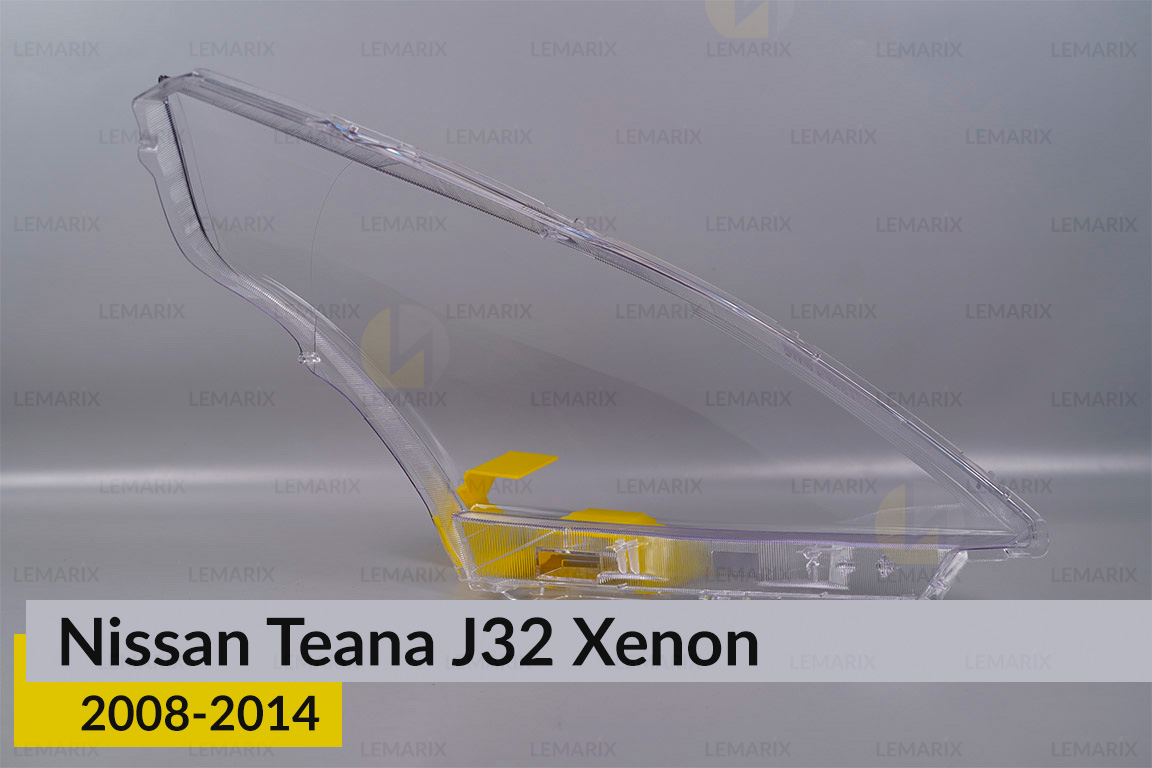 Скло фари Nissan Teana J32 Xenon (2008-2014) ліве