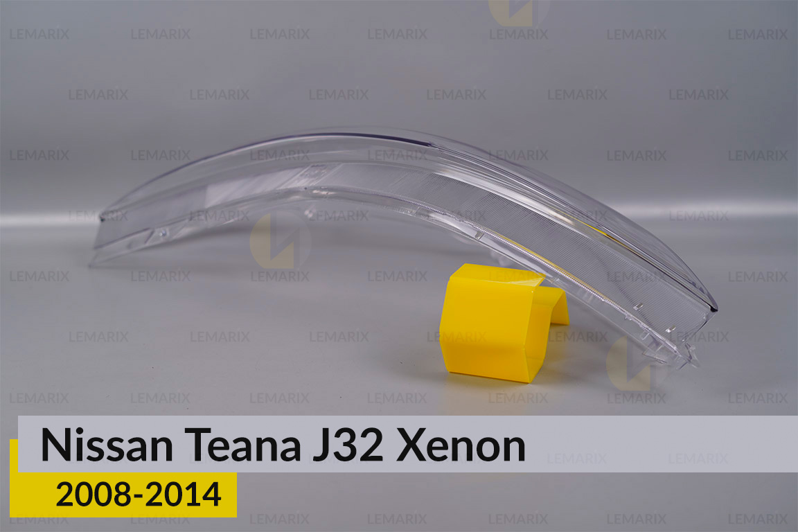 Скло фари Nissan Teana J32 Xenon (2008-2014) ліве