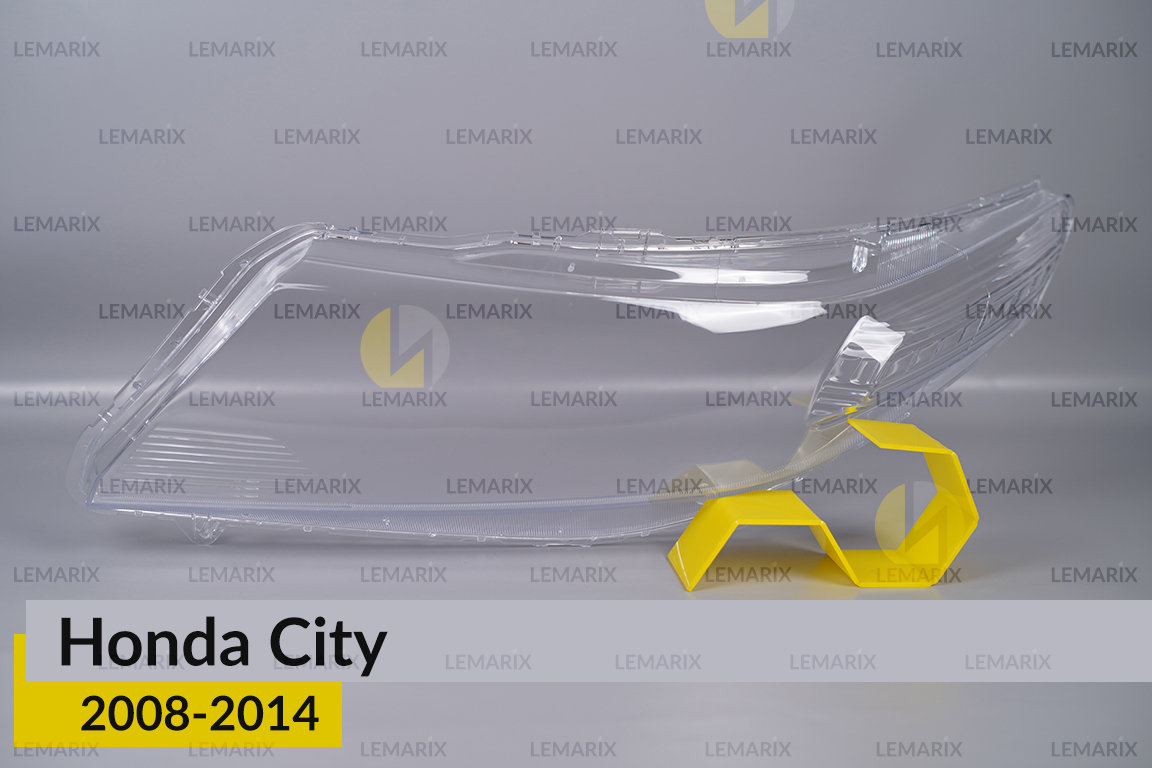 Скло фари Honda City (2008-2014) ліве
