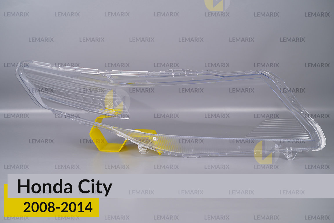 Скло фари Honda City (2008-2014) ліве