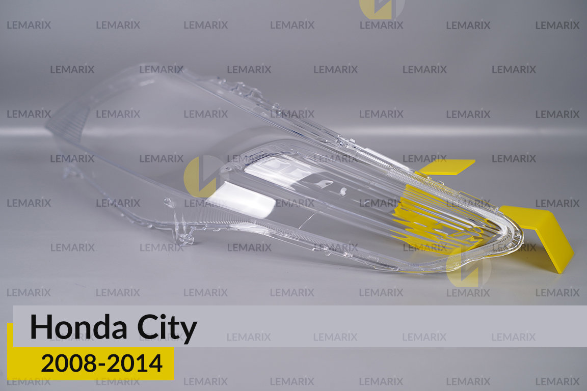 Скло фари Honda City (2008-2014) ліве