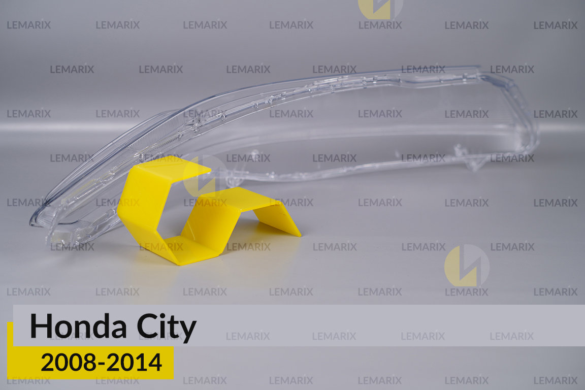 Скло фари Honda City (2008-2014) ліве