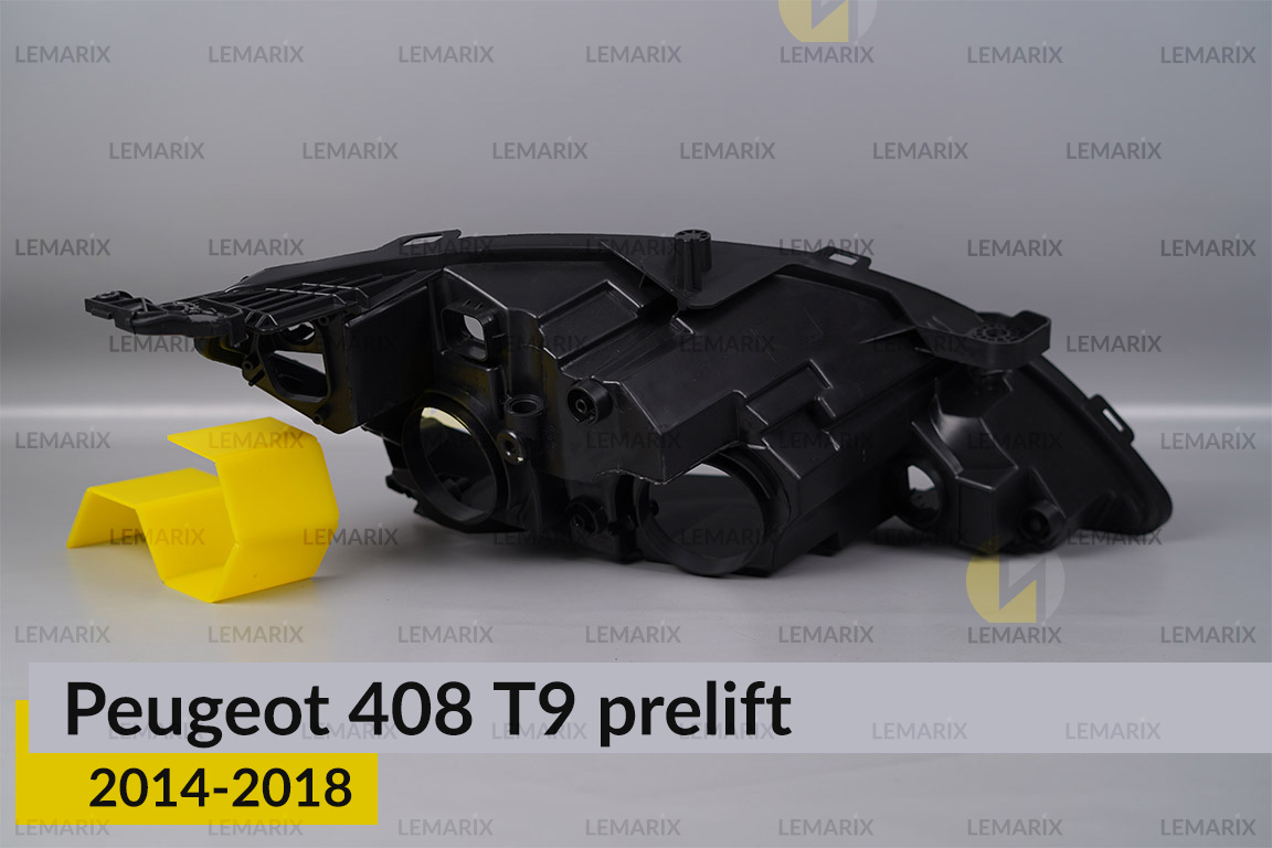 Корпус фари Peugeot 408 Т9 (2014-2018) дорест лівий