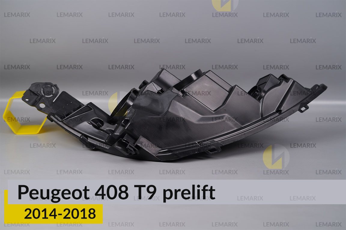 Корпус фари Peugeot 408 Т9 (2014-2018) дорест лівий