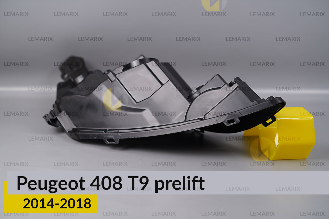 Корпус фари Peugeot 408 Т9 (2014-2018) дорест лівий