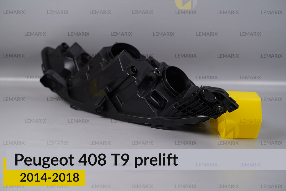 Корпус фари Peugeot 408 Т9 (2014-2018) дорест лівий