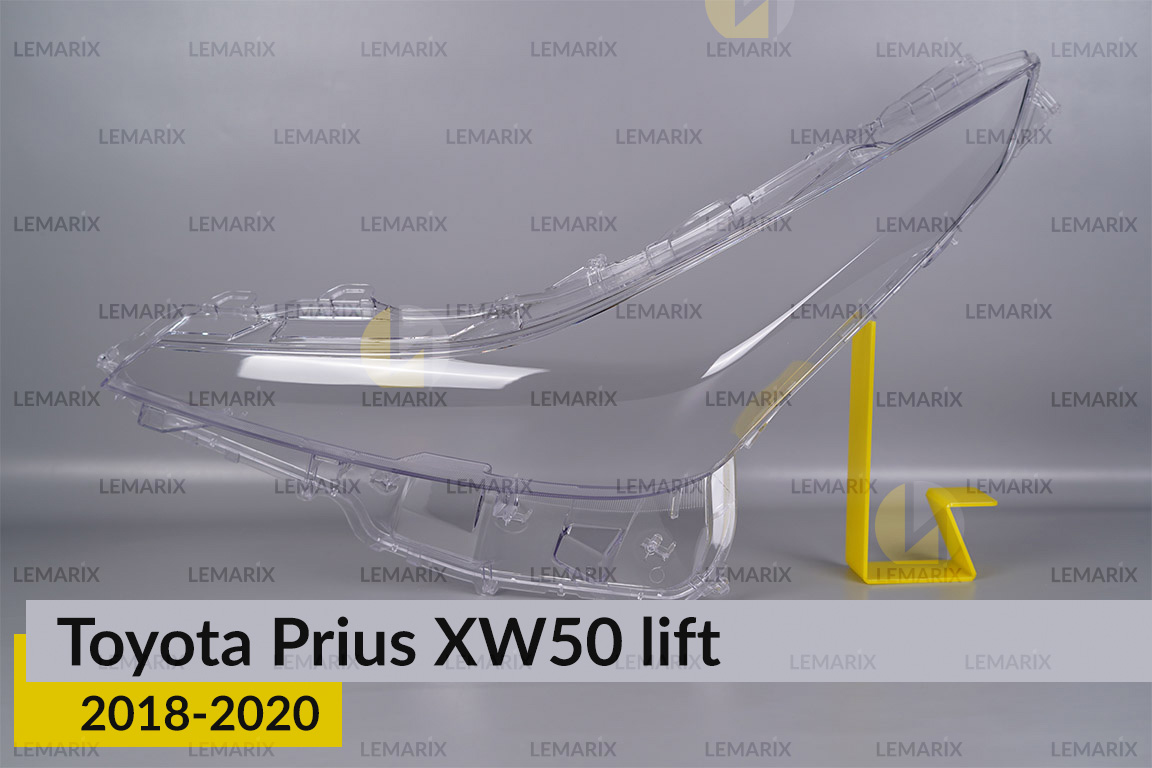 Скло фари Toyota Prius XW50 (2018-2020) рест ліве