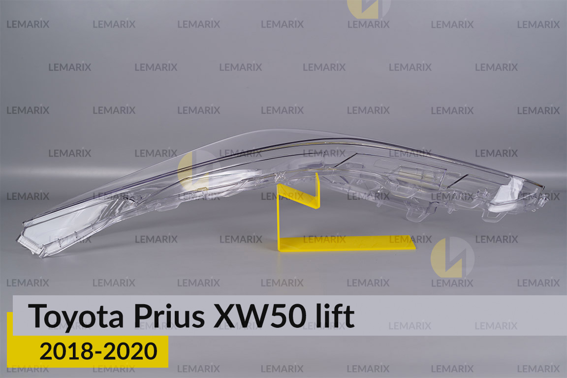Скло фари Toyota Prius XW50 (2018-2020) рест ліве