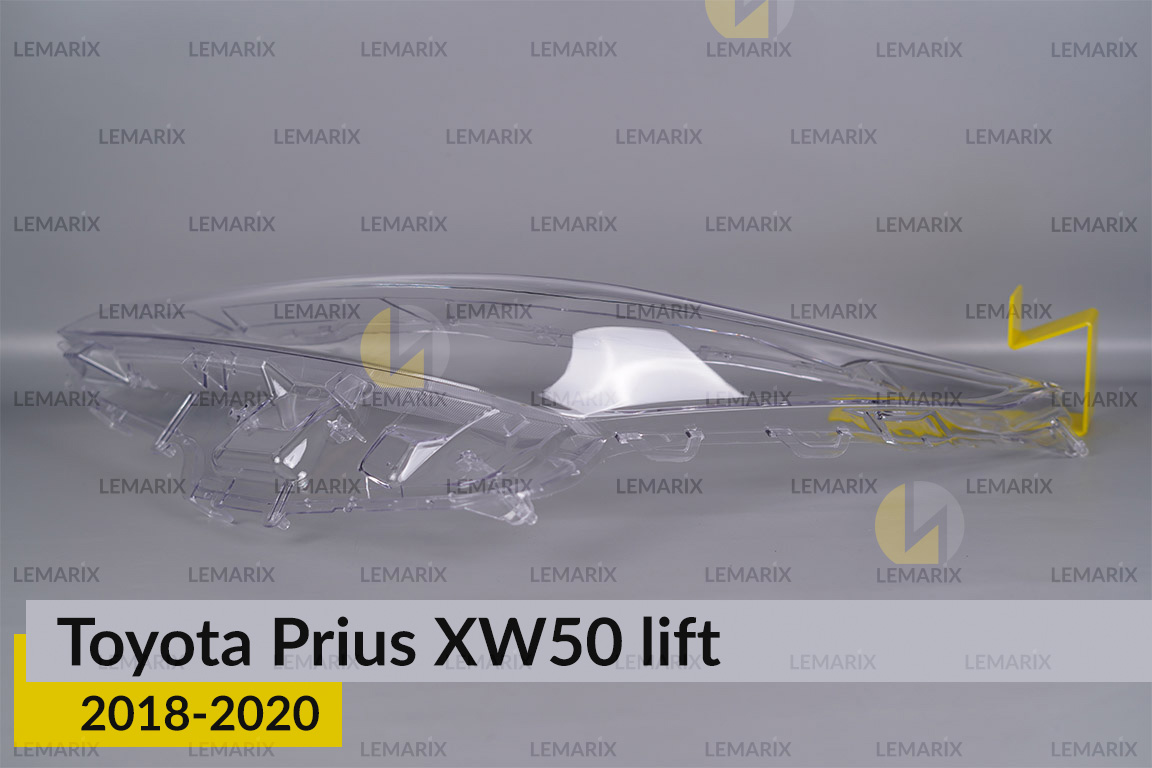 Скло фари Toyota Prius XW50 (2018-2020) рест ліве