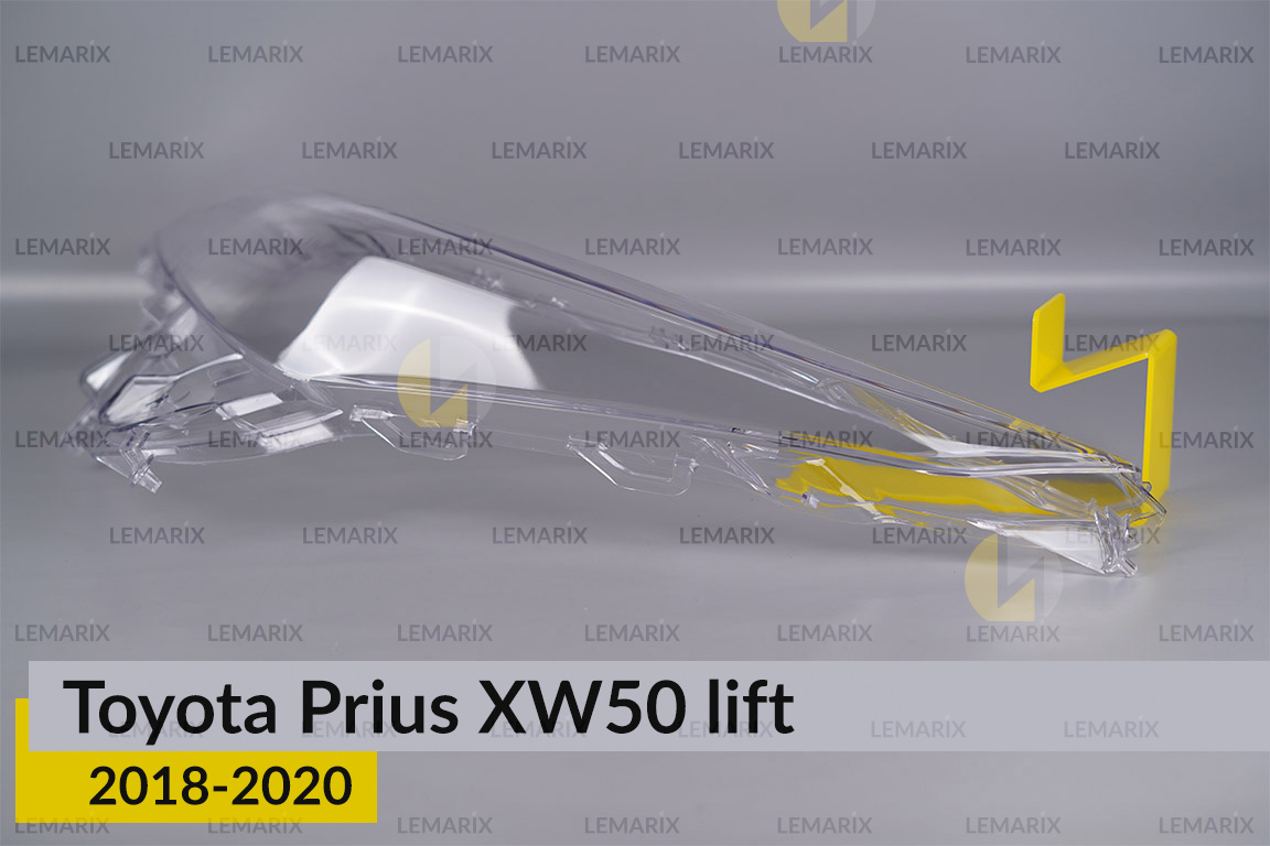 Скло фари Toyota Prius XW50 (2018-2020) рест ліве