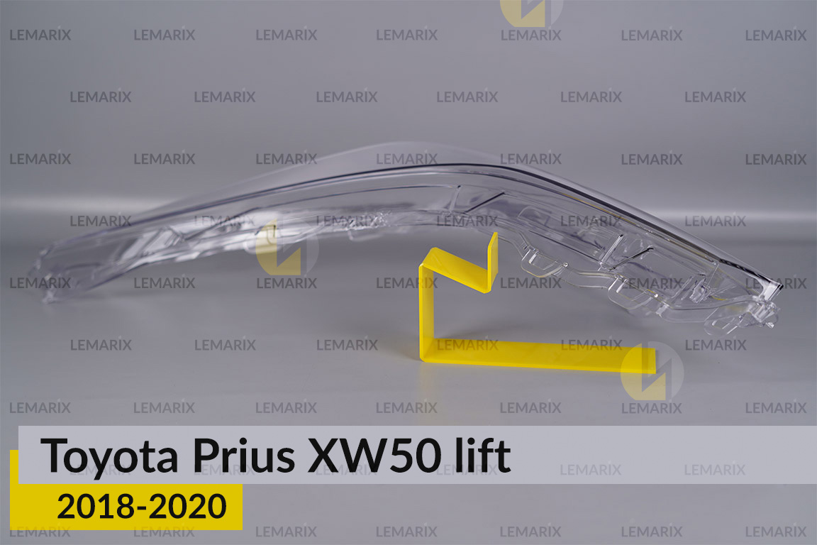 Скло фари Toyota Prius XW50 (2018-2020) рест ліве