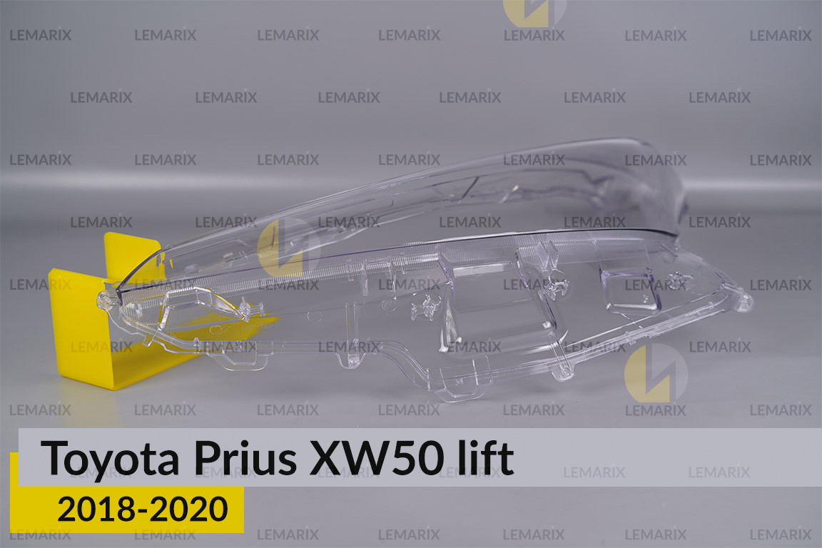 Скло фари Toyota Prius XW50 (2018-2020) рест ліве